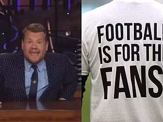 James Corden decries European...
