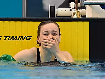 McSharry leads Irish swimming...