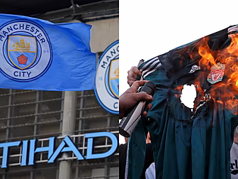 Club websites vs. the burning...