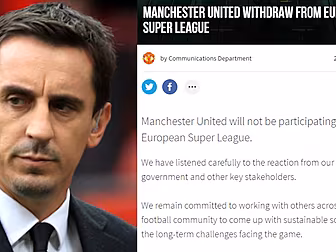Gary Neville slams United's th...