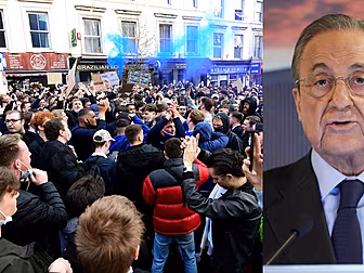Florentino Perez goes off the...
