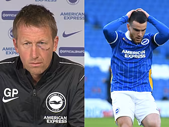 Brighton boss Potter addresses...