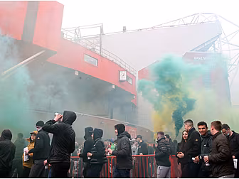 WATCH: Fans storm Old Trafford...