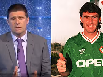 WATCH: Niall Quinn pays touchi...