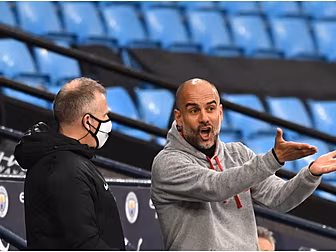 'It's a penalty' | Guardiola l...