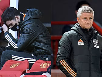 Ole Gunnar Solskjaer gives Har...