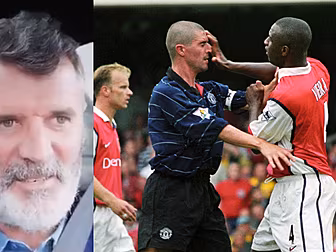 Roy Keane can't help himself f...