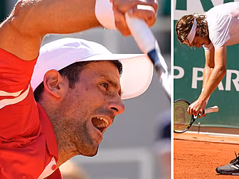 Djokovic creates history by ed...