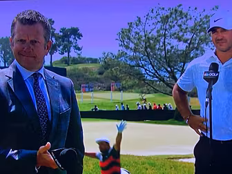 WATCH: Bryson DeChambeau crash...