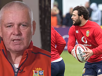 Lions coach Gatland singles ou...