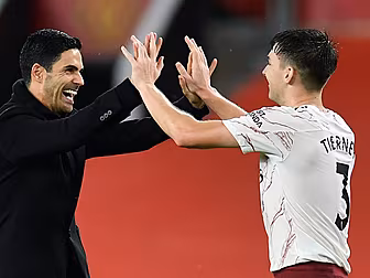 Boost for Arsenal as Kieran Ti...