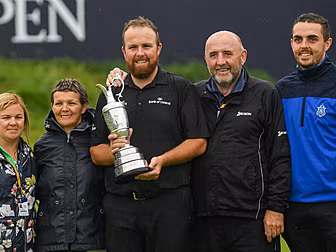 Shane Lowry to have brother Al...