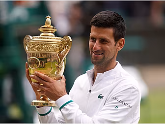 Novak Djokovic wins sixth Wimb...
