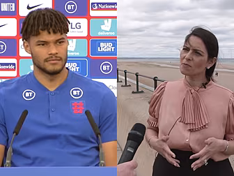 England's Tyrone Mings claims...