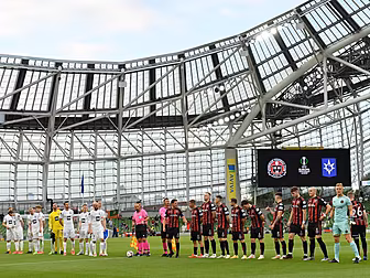 Bohemians v F91 Dudelange at t...