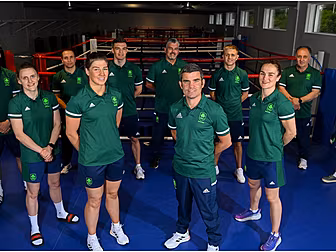 Irish boxers learn their fate...