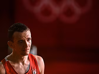 Brendan Irvine gives emotional...