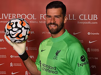 Alisson the latest Liverpool p...