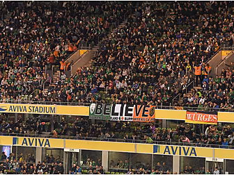 No Republic of Ireland fans al...