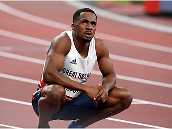 British sprinter suspended for...