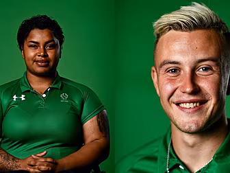 Britney Arendse and Jordan Lee...