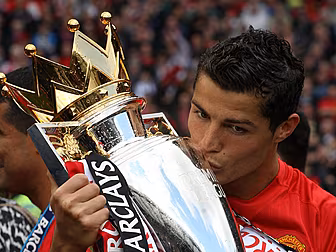 Cristiano Ronaldo takes number...