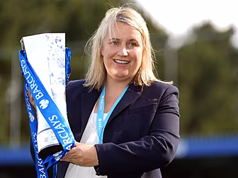 'Pioneer' Emma Hayes has drive...