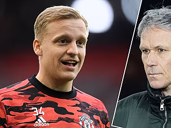 Donny van de Beek comes in for...