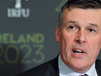 IRFU chief executive Philip Br...