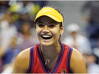 Raducanu makes history in reac...