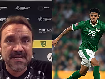 Farke: Omobamidele's Ireland p...