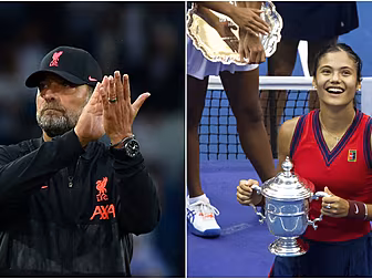 Klopp labels Raducanu as 'tale...
