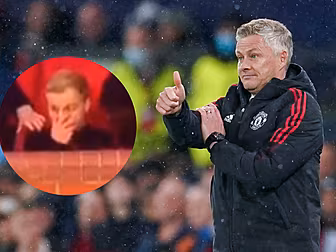 Donny van de Beek couldn't hid...