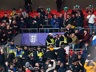 WATCH: Visiting Hungary fans c...
