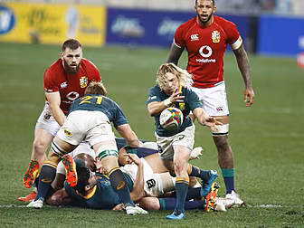 Faf de Klerk a doubt for Sprin...