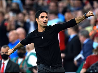 Arteta 'extremely pleased' wit...