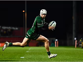 Mack Hansen drafted into Irish...
