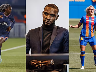 Ex-Barca defender Eric Abidal...