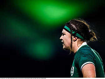 Ireland women's team have a bl...