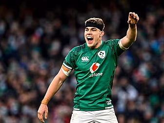 Leinster centre Ringrose signs...