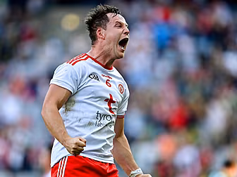 Tyrone's Kieran McGeary wins t...