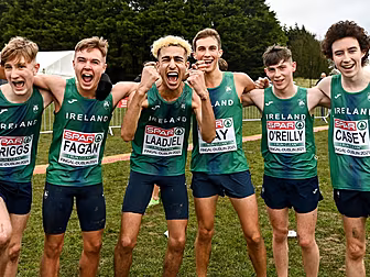 Team Ireland in the medals at...