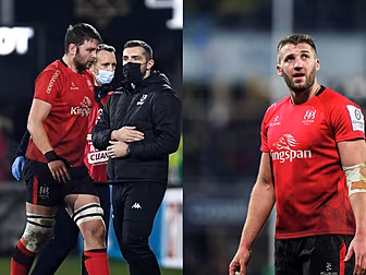 Ulster suffer double injury bl...