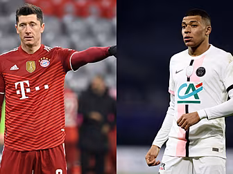 Mbappe and Lewandowski raise o...