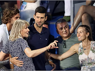 'He's in prison' - Djokovic's...