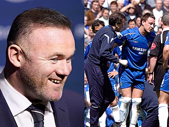 Rooney says Chelsea studs stor...