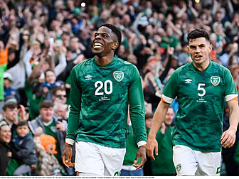 WATCH: Chiedozie Ogbene scores...