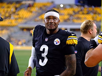 NFL quarterback Dwayne Haskins...