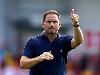 Lampard is getting all he can...