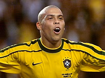 Brazil's Ronaldo was the face...